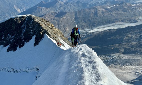 Hochtour Zermatt, Walli, Castor Gipfelgrad