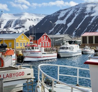 09 Bunter Hafen in Siglufjördur 