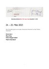 Programmheft - deutsch Forum Neue Musik