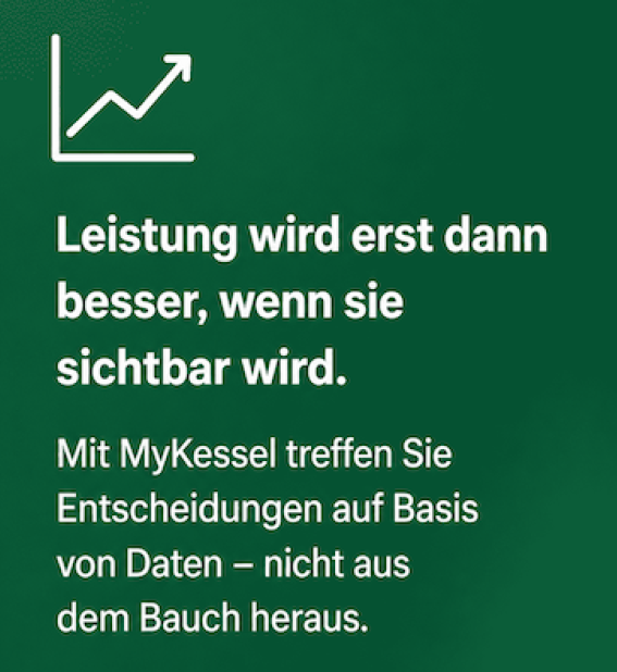 Leistung sichtbar machen