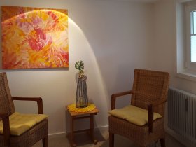 Wartezimmer Praxis Nadja Schuster