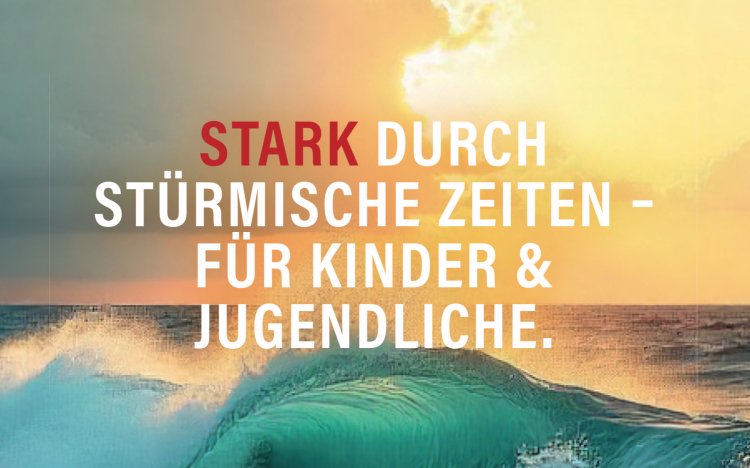 In dieser Szene ist die Kraft des Meeres zu sehen, symbolisch für Kinder und Jugendliche, die Herausforderungen meistern.