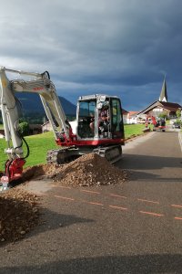 Grabarbeiten Eggener Weg
