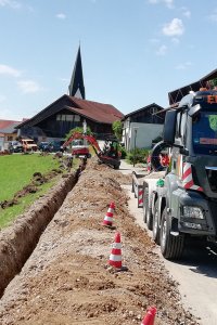 Grabarbeiten Eggener Weg2