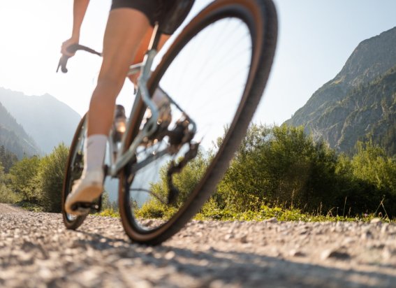 Gravelbike im Oytal