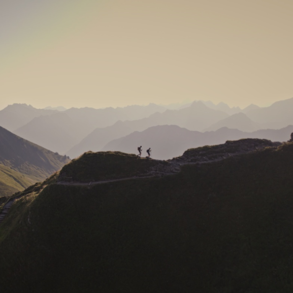 Auf dem Fellhorngrat