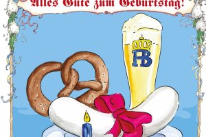 Hofbräuhaus München Geburtstagskarte