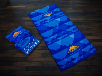 Alpinschul Buff mit Verpackung