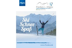 Großplakat Winter Ski