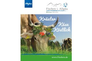 Großplakat Sommer Motiv: Kuh