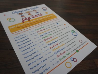 Olympia Timetable