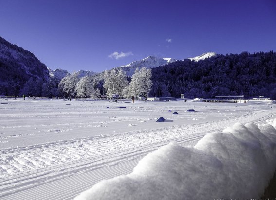 An der Loipe im Nordic Zentrum