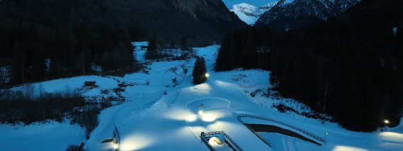 Nachtloipe im Nordic Zentrum