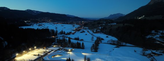 Nachtloipe im Nordic Zentrum