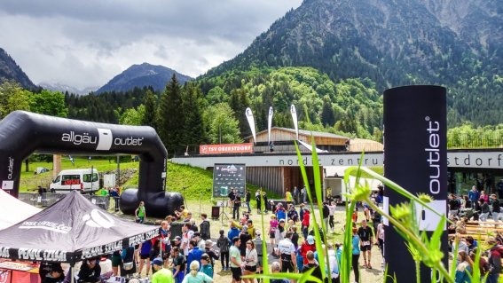 Gebirgstälerlauf Oberstdorf