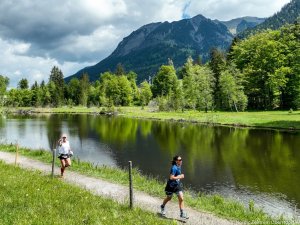 Gebirgstälerlauf Oberstdorf