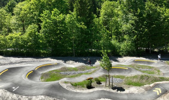 Pumptrack von oben