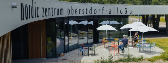 Ein Kaffee im Nordic Zentrum