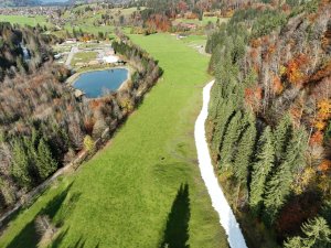 Schneedepot-Loipe im Herbst