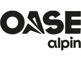 OASE alpin - Logo schwarz