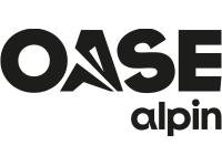 OASE alpin - Logo schwarz
