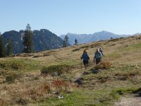 Wandern am Grat entlang