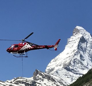 Air Zermatt, Rettung am Matterhorn