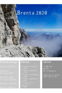 von Nadine Gürsch - Brenta Klettersteige 2020