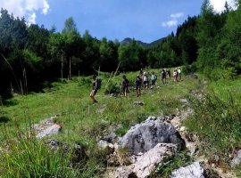 Abstieg vom Kaiserjoch