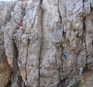 5. Tag Querung am Masare Klettersteig
