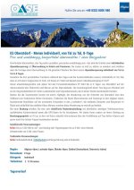 I15 E5 Oberstdorf - Meran individuell - von Tal zu Tal 8-Tage, Detailinfo