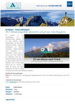 I02 E5 Bozen - Trient individuell, Detailinfo