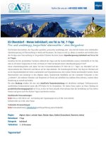 I05 E5 Oberstdorf - Meran individuell - von Tal zu Tal 7-Tage, Detailinfo