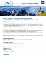 I07 Am Grat entlang - die Hörnertour im Sommer individuell 3-Tage, Detailinfo