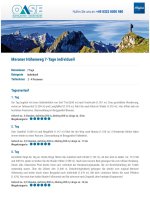 I13 Meraner Höhenweg individuell, 7-Tage, Detailinfo