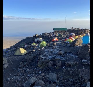 Barafu Camp am Kilimanjaro