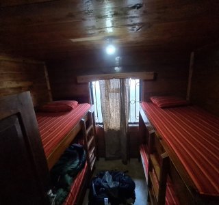 Miriakamba Hütte Zimmer