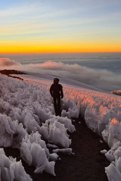 Sonnenaufgang Kilimanjro