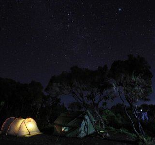 Sternenhimmel am Kilimanjaro