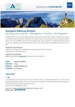 I09 Rosengarten Wanderung individuell, Detailinfo
