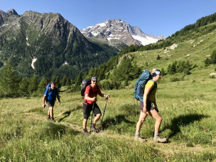 Aufstieg zur Alpe Fora