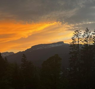 Abendrot Hoher Ifen, Kleinwalsertal | © OASE alpin GmbH