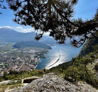 Das Nordende des Gardasees