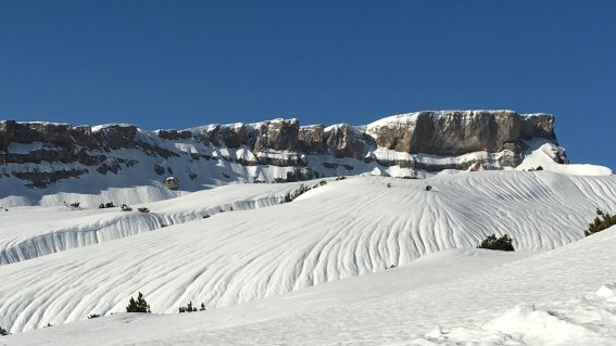 Der Hohe Ifen im Winter