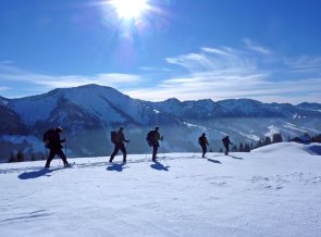 2. Tag - Ideales Schneeschuhgelände am Denneberg (1.427 m)