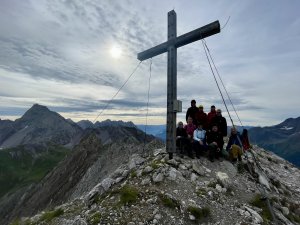 E5 Kaiserjoch Gipfelmomente