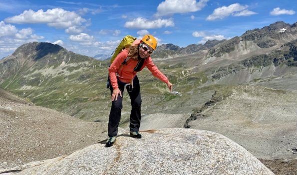 Fingerzeig zur Wiesbadener Hütte | © OASE alpin GmbH