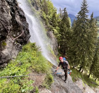 Klettersteig Stuller Wasserfälle 10