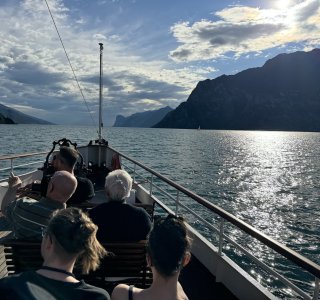 Bootsfahrt auf dem Gardasee