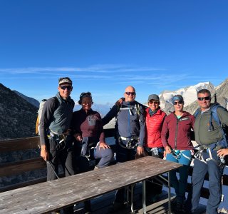 Terrassenpanorama Oberaarjochhütte